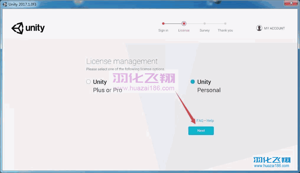 Unity3d 2017软件安装教程步骤17