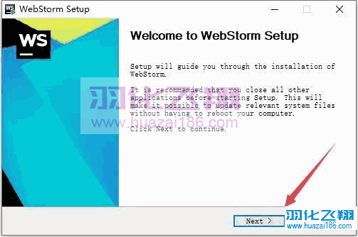 WebStorm 2020.1软件安装教程步骤3