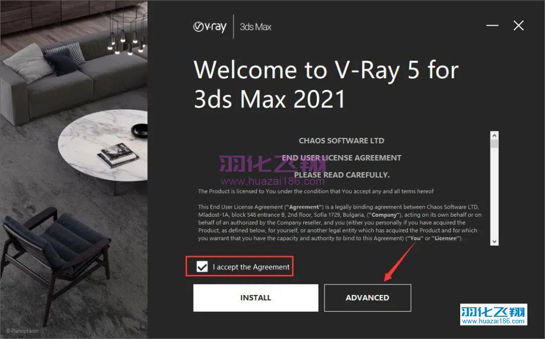 VRay5.05 For 3dmax2018-2021软件安装教程步骤3